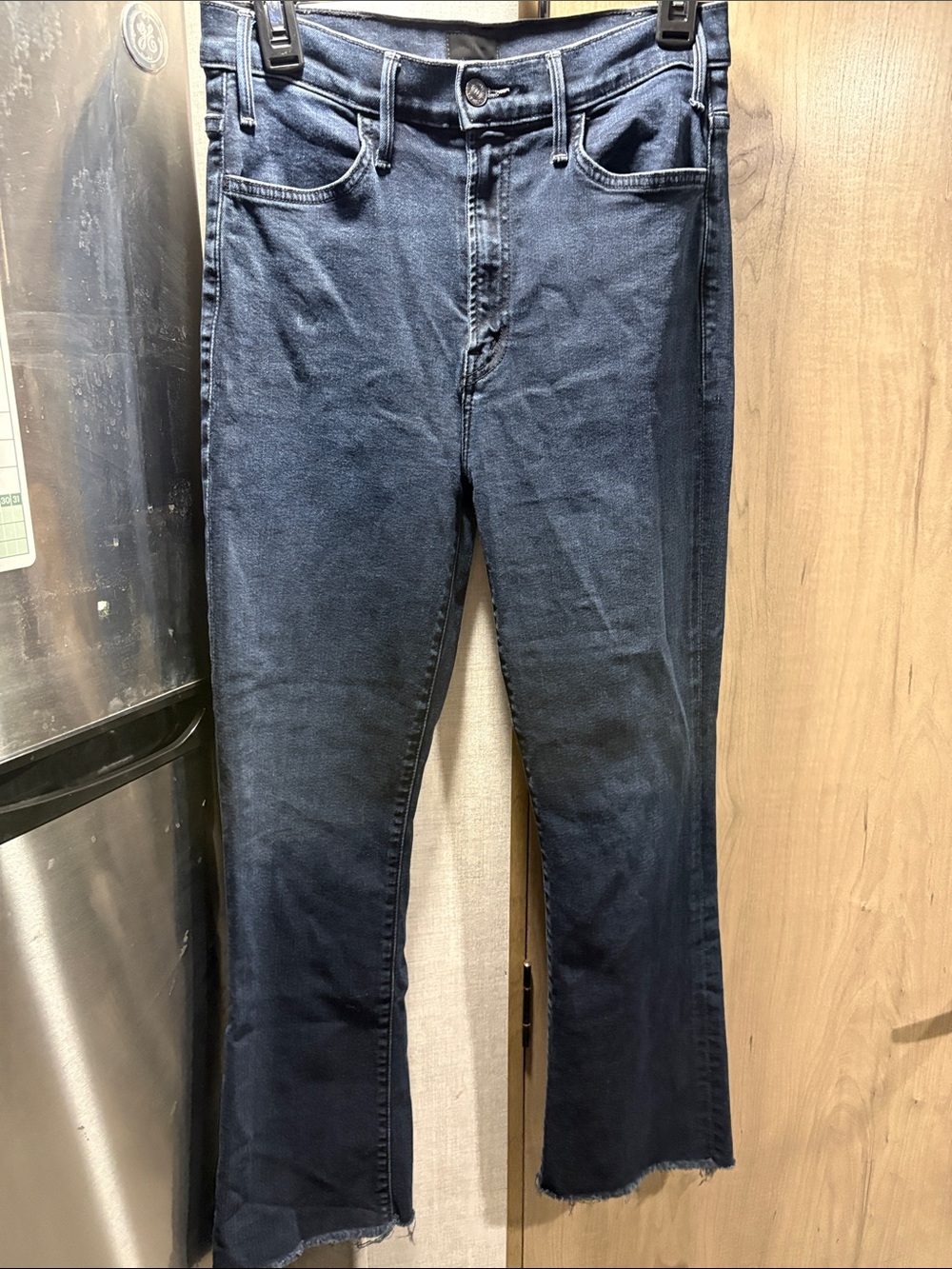 MOTHER Women's Dark Indigo Bootcut Jeans